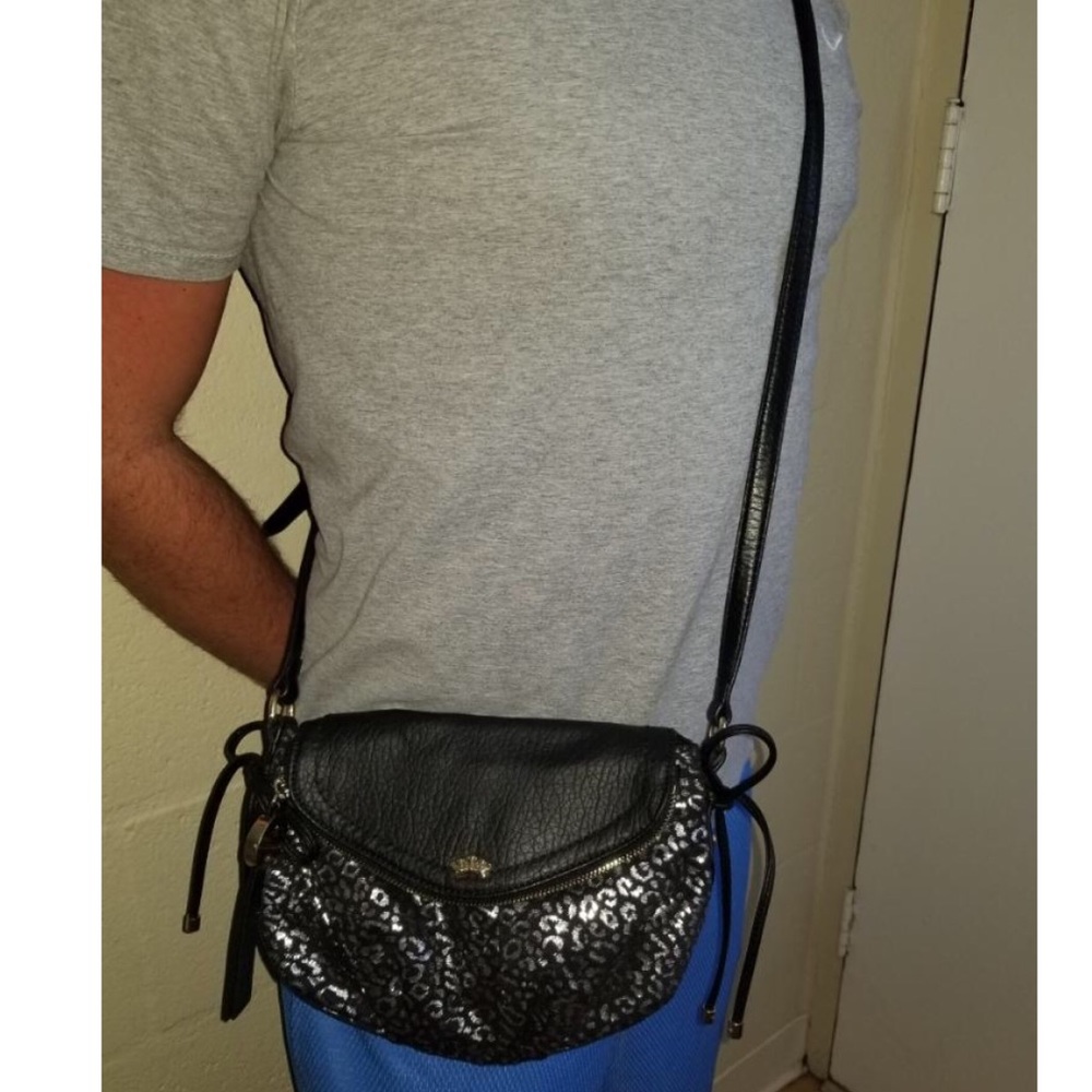 Juicy Couture animal leopard print crossbody bag